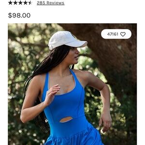 Blue Women's Activewear Dress